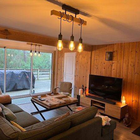 Chalet Du Bonheur - La Jenny Naturist Area เลอปอร์จ ภายนอก รูปภาพ