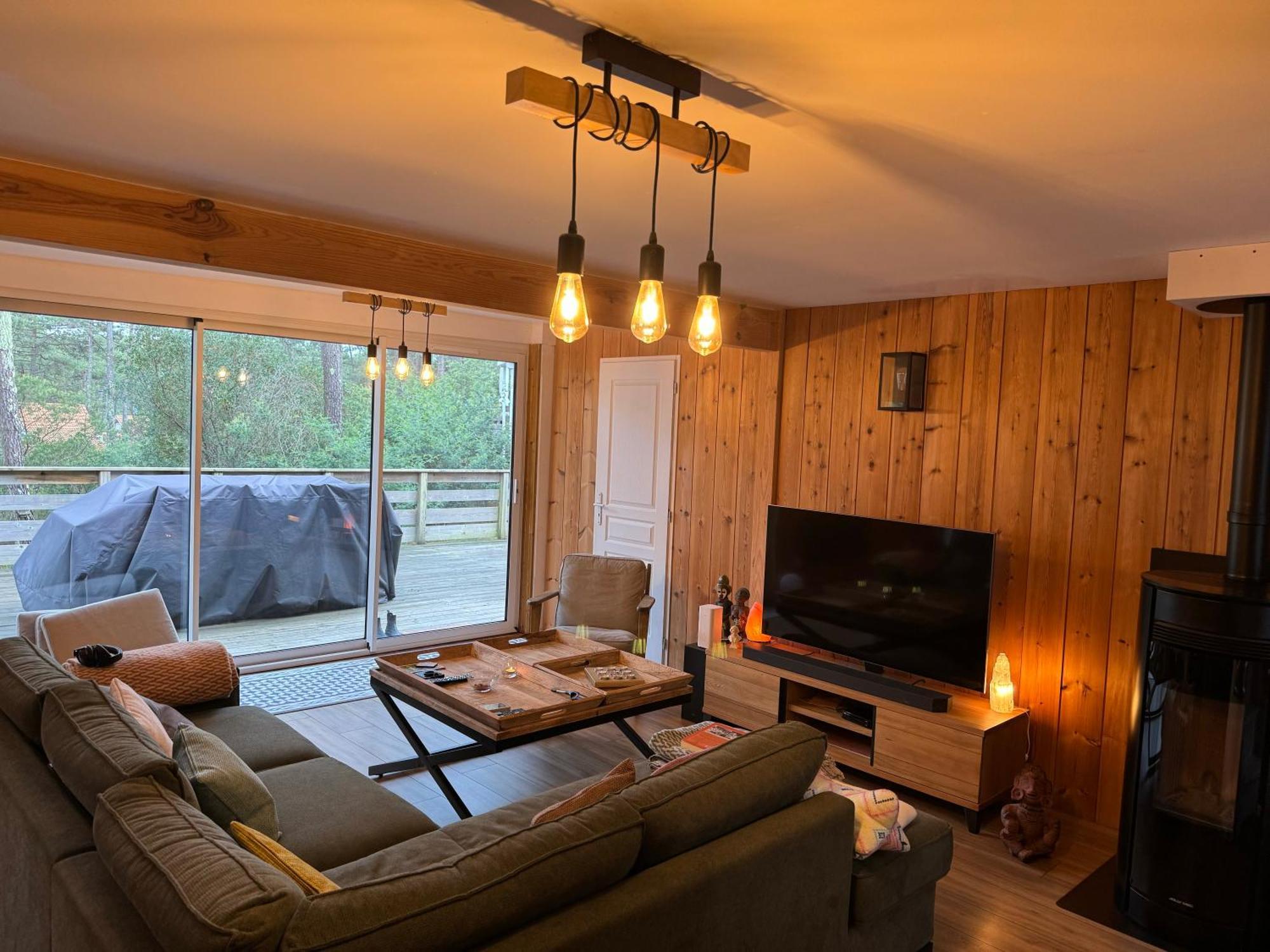 Chalet Du Bonheur - La Jenny Naturist Area เลอปอร์จ ภายนอก รูปภาพ