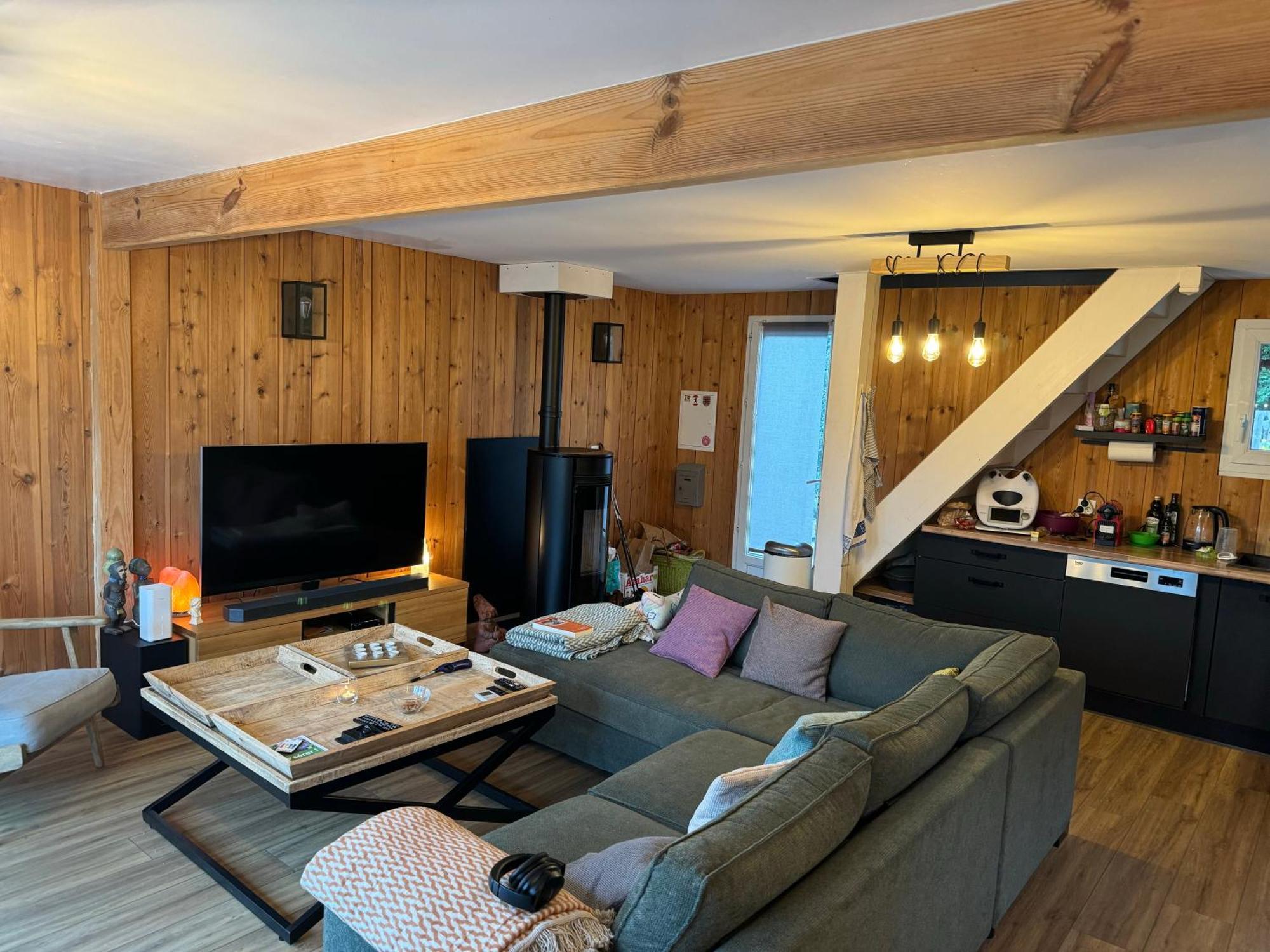 Chalet Du Bonheur - La Jenny Naturist Area เลอปอร์จ ภายนอก รูปภาพ